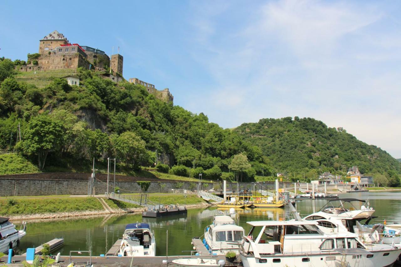 Musikalische Ferienwohnung Mit Rheinblick Sankt Goar ภายนอก รูปภาพ