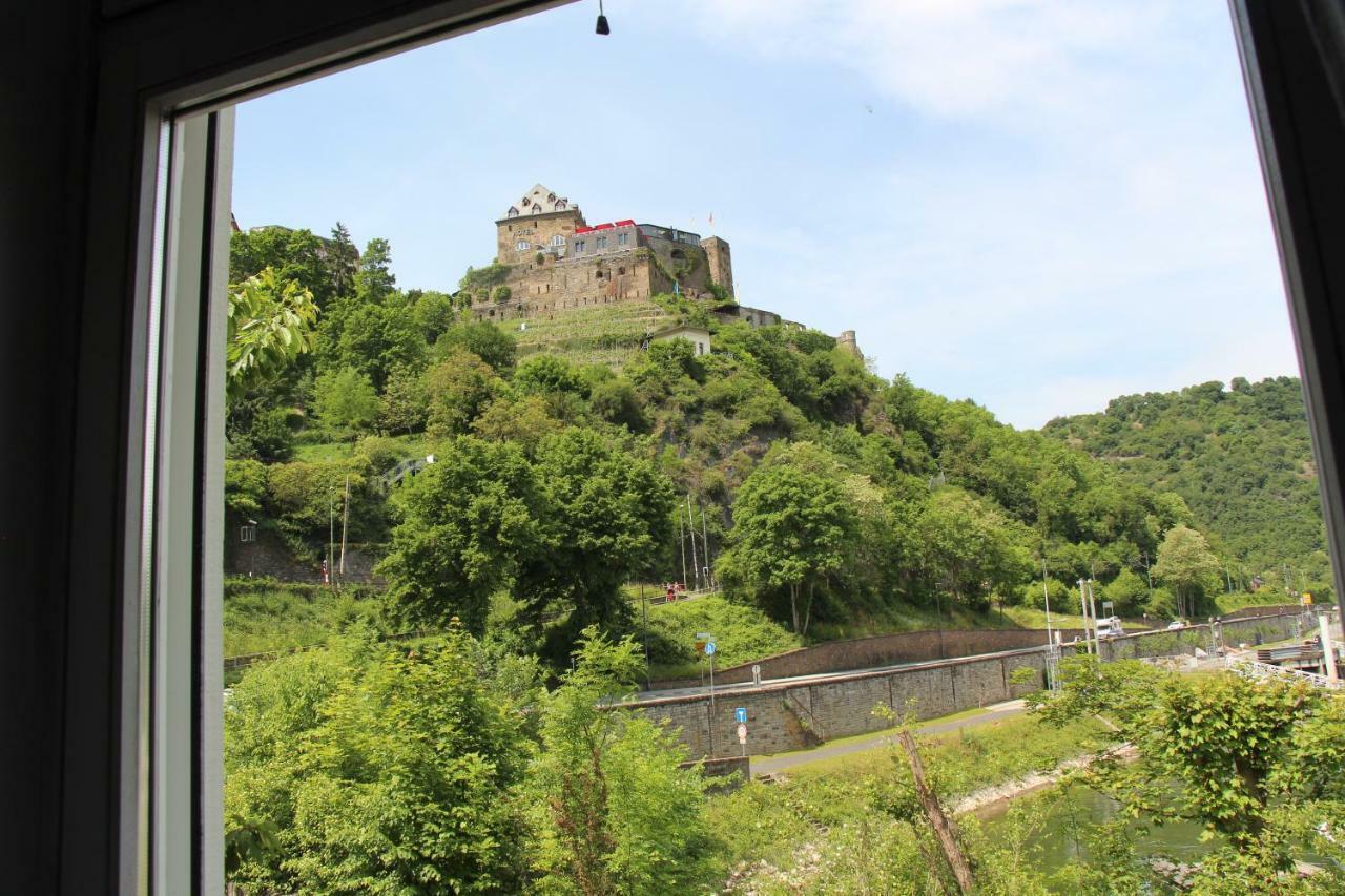 Musikalische Ferienwohnung Mit Rheinblick Sankt Goar ภายนอก รูปภาพ